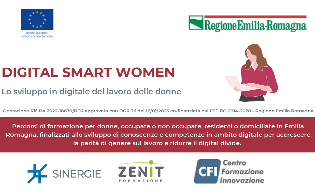 DIGITAL SMART WOMEN – Lo sviluppo in digitale del lavoro delle donne